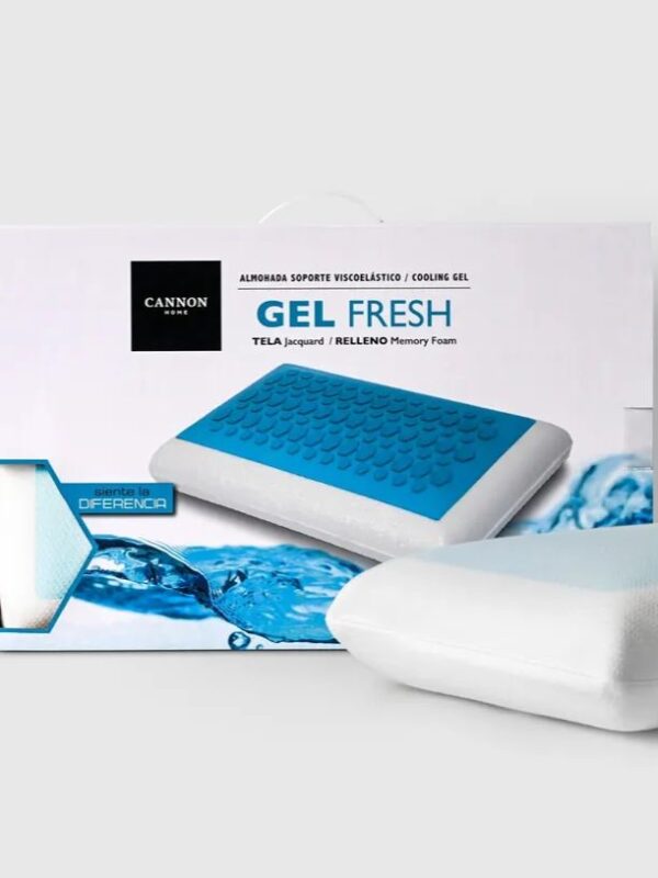 almohada viscoelástica memory foam 60x40 cm