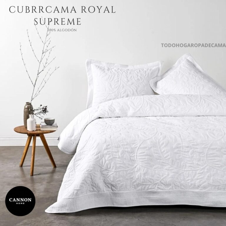 cubrecama royal supreme 2 plazas queen