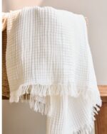 manta muselina waffle