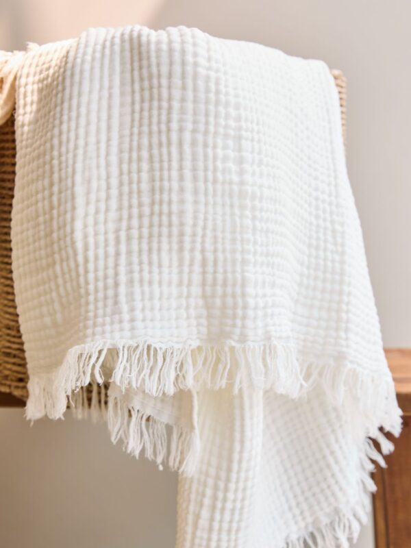 manta muselina waffle