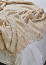 manta muselina waffle