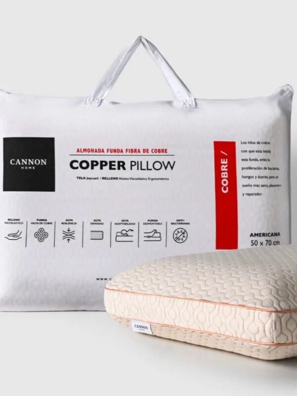 almohada viscoelÁstica copper pillow cannon home