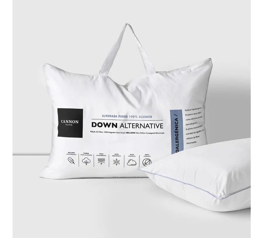 almohadamicrofibradownalternative50x90 cm todohogaropadecama