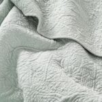 cubrecama royal supreme gris y verde