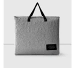 cubrecama royal supreme gris y verde